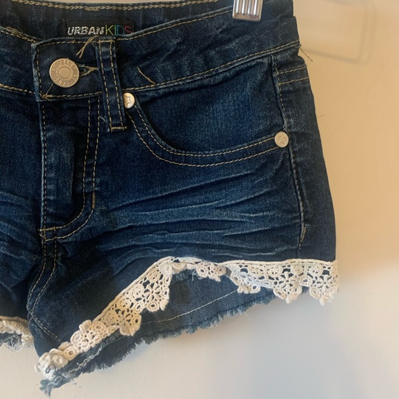 urban kids Other - ☀️5/$30 URBAN kids / Jean Shorts / Lace Trim